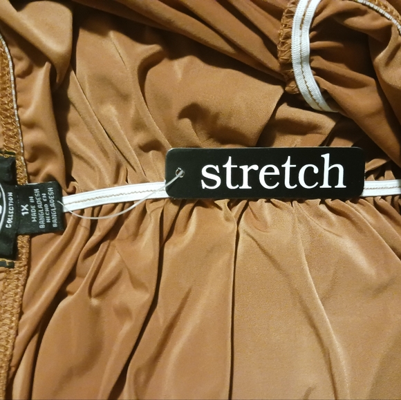 Strapless runched midi dress - Picture 6 of 6